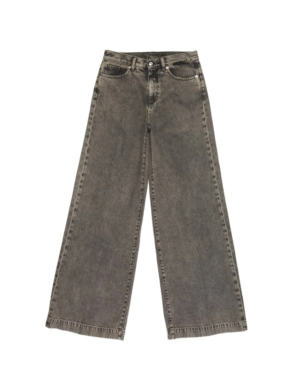 Nine In The Morning wide-leg jeans - Grigio