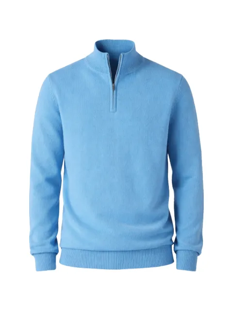 MC2 Saint Barth Jermyn ribbed-trim zip sweater