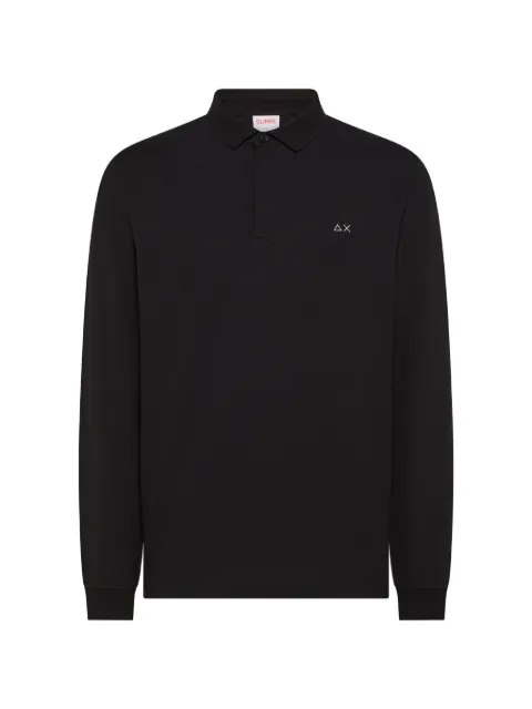 Sun68 long-sleeve polo shirt