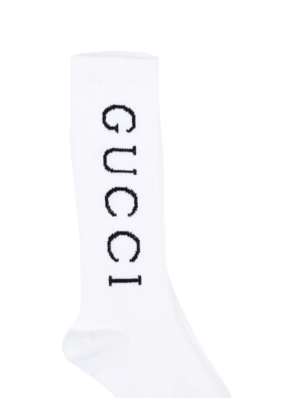  Gucci Kids Logo Socks - White 