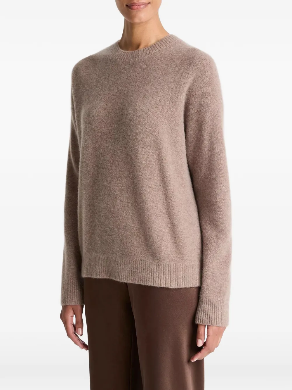  Vince Crewneck Cashmere Pullover - Neutrals 