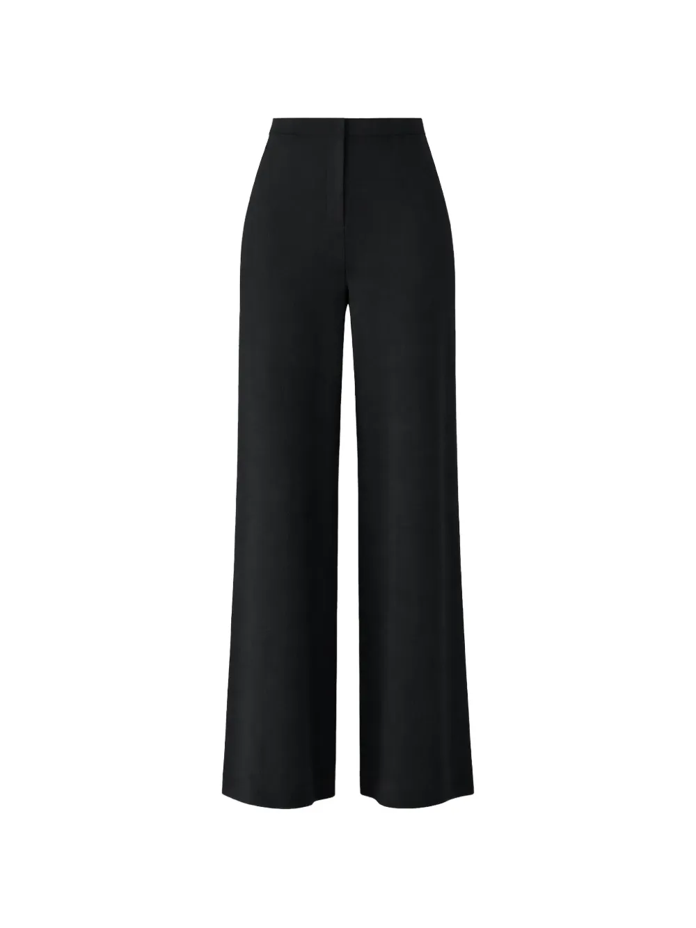 Gloria Coelho Pantaloni dritti a vita alta - Nero