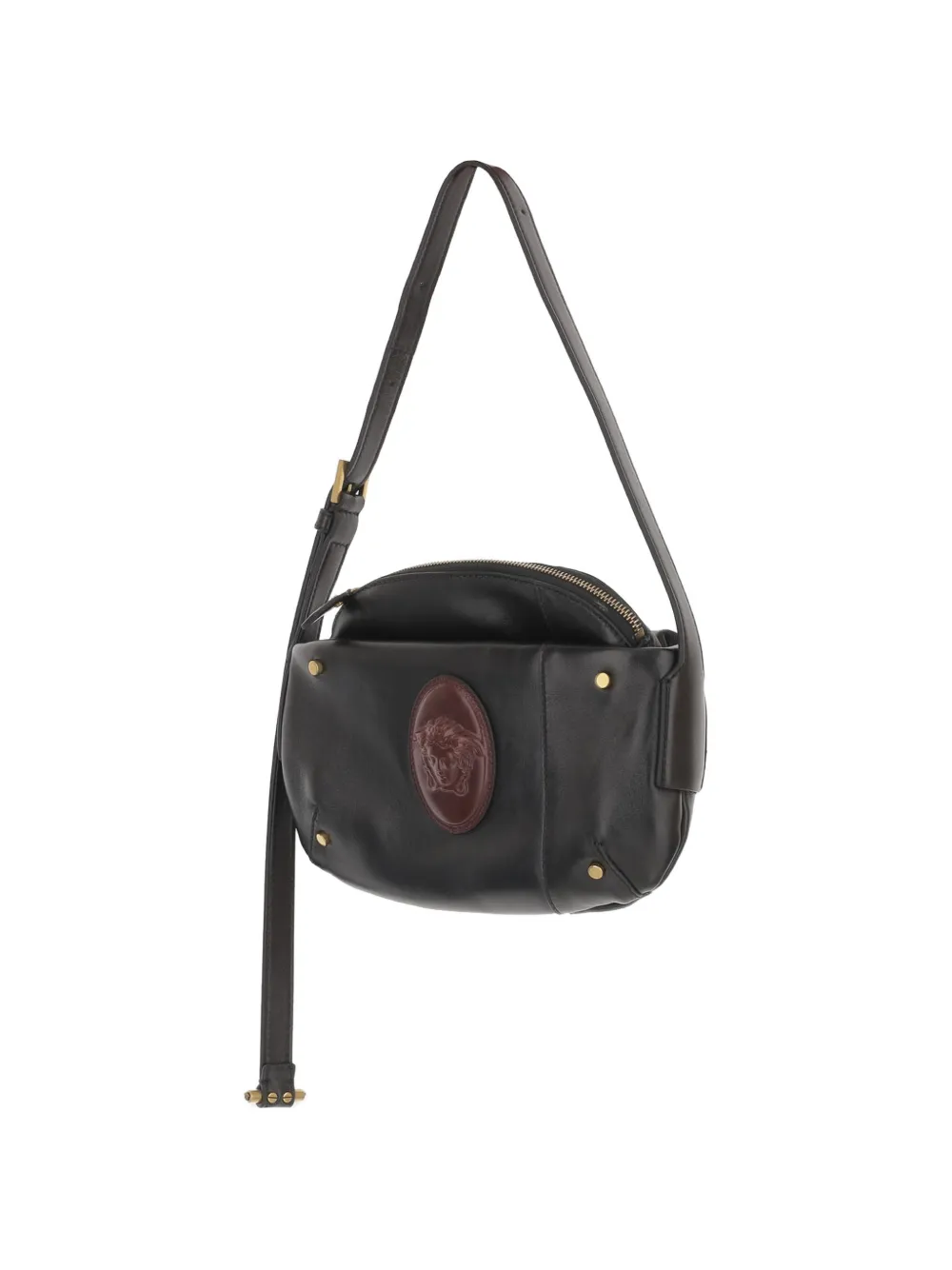 Versace Medallion schoudertas Zwart
