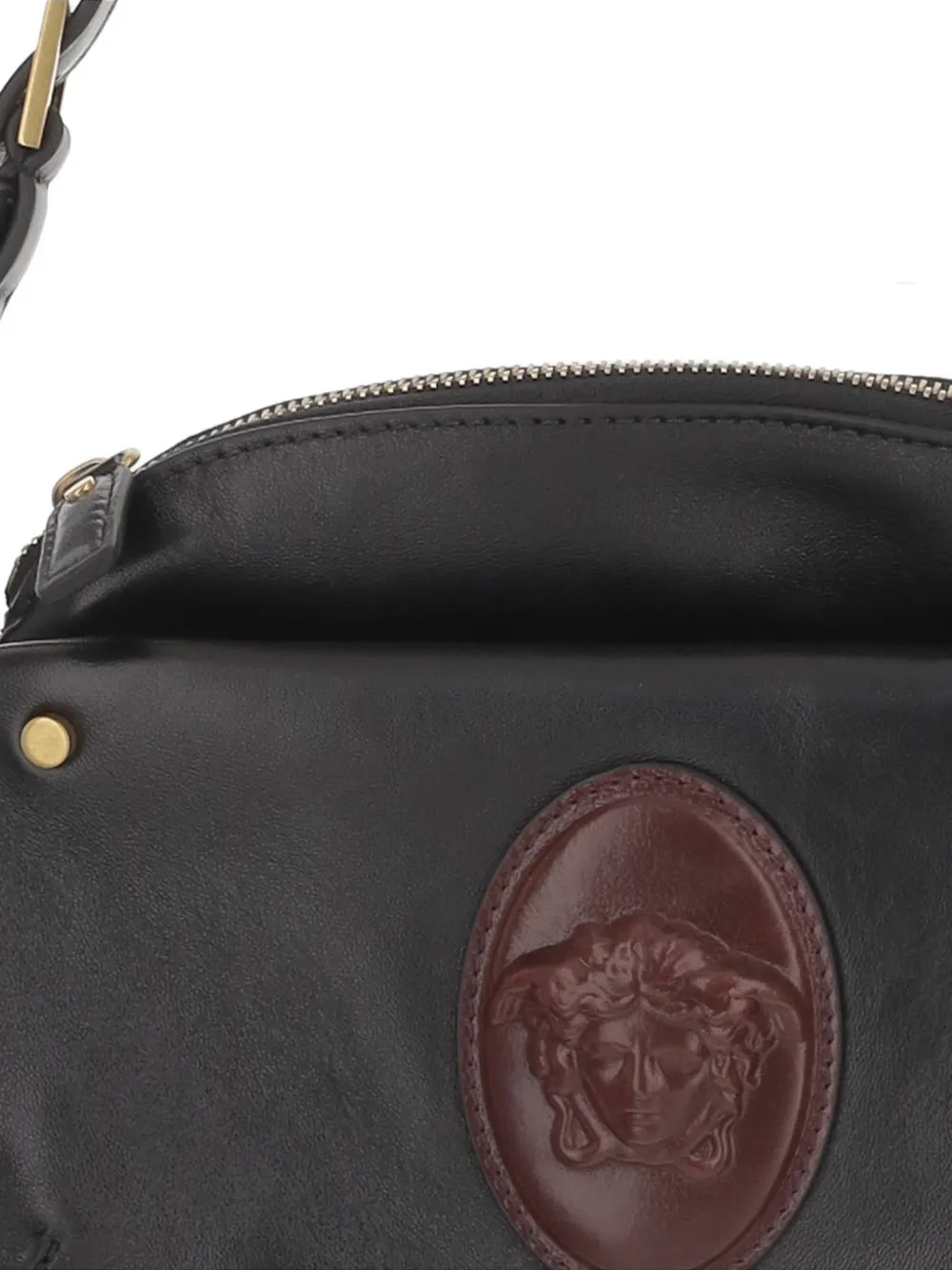 Versace Medallion schoudertas Zwart