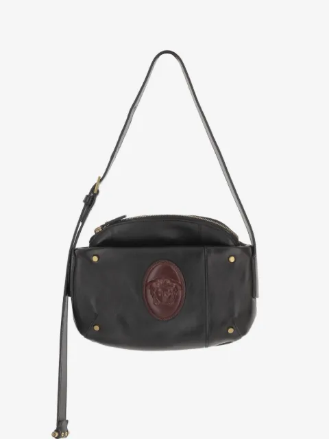 Versace bolsa de hombro con medallón