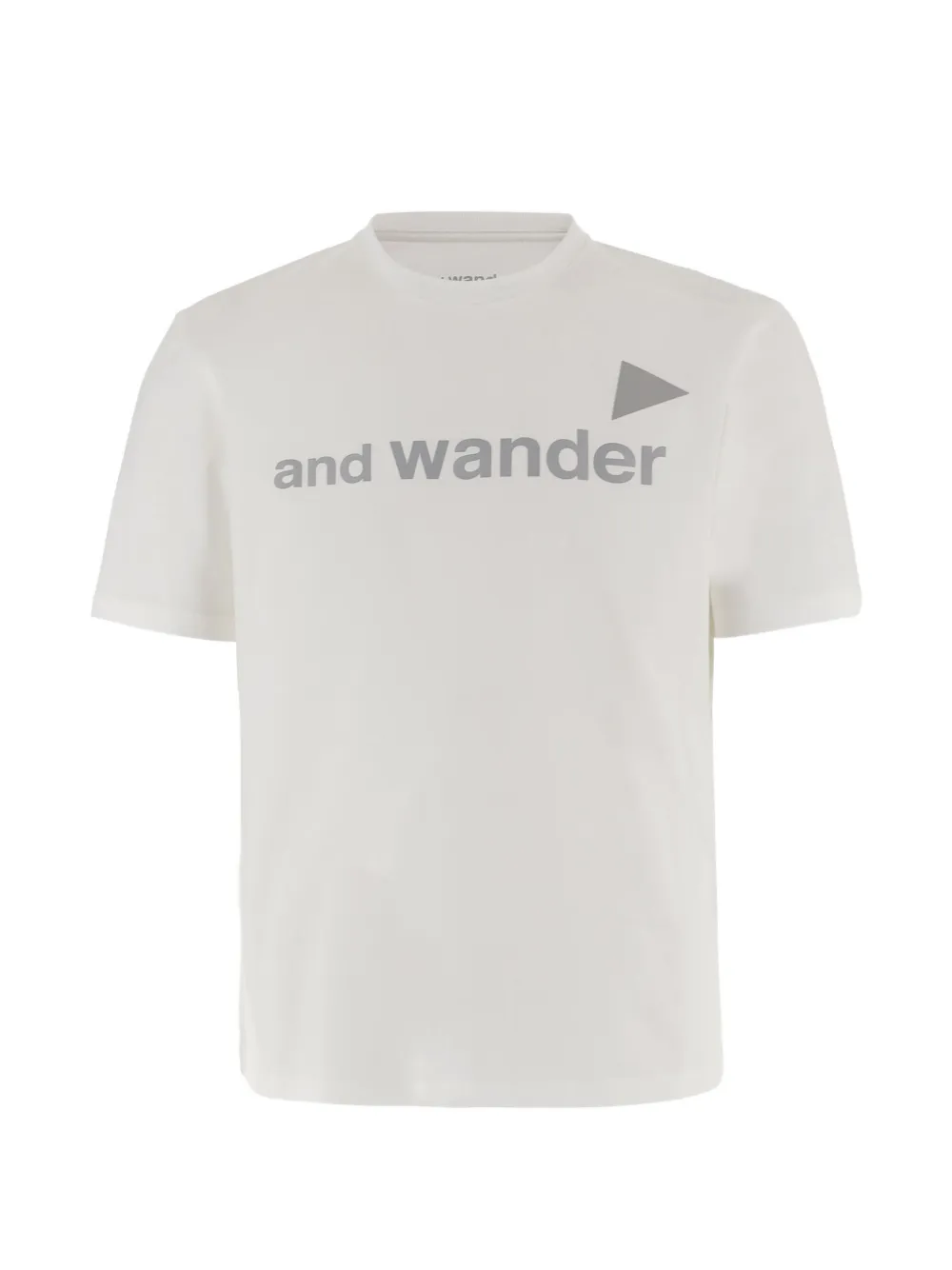 and Wander short-sleeve T-shirt - Bianco