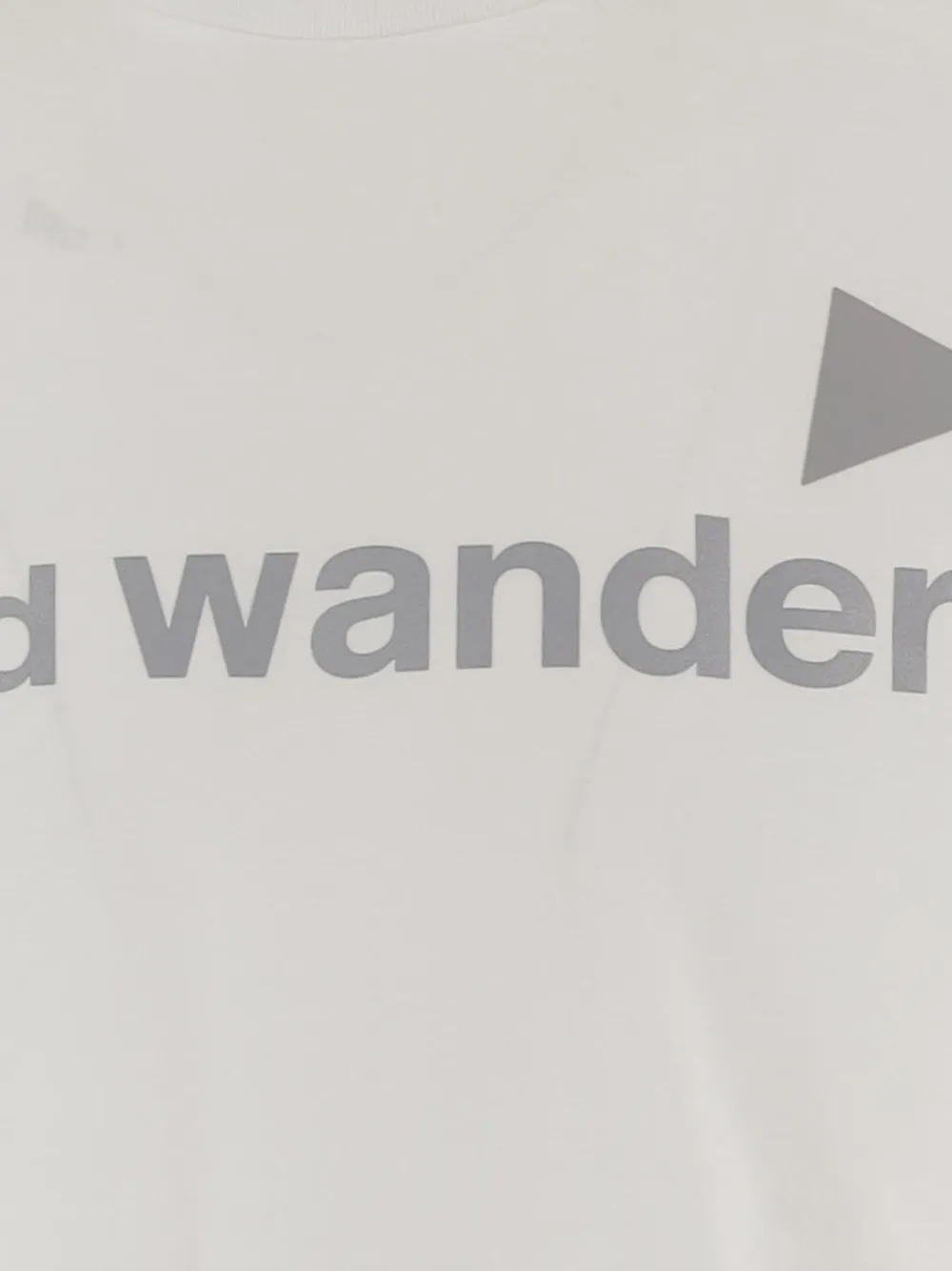 and Wander T-shirt met korte mouwen Wit