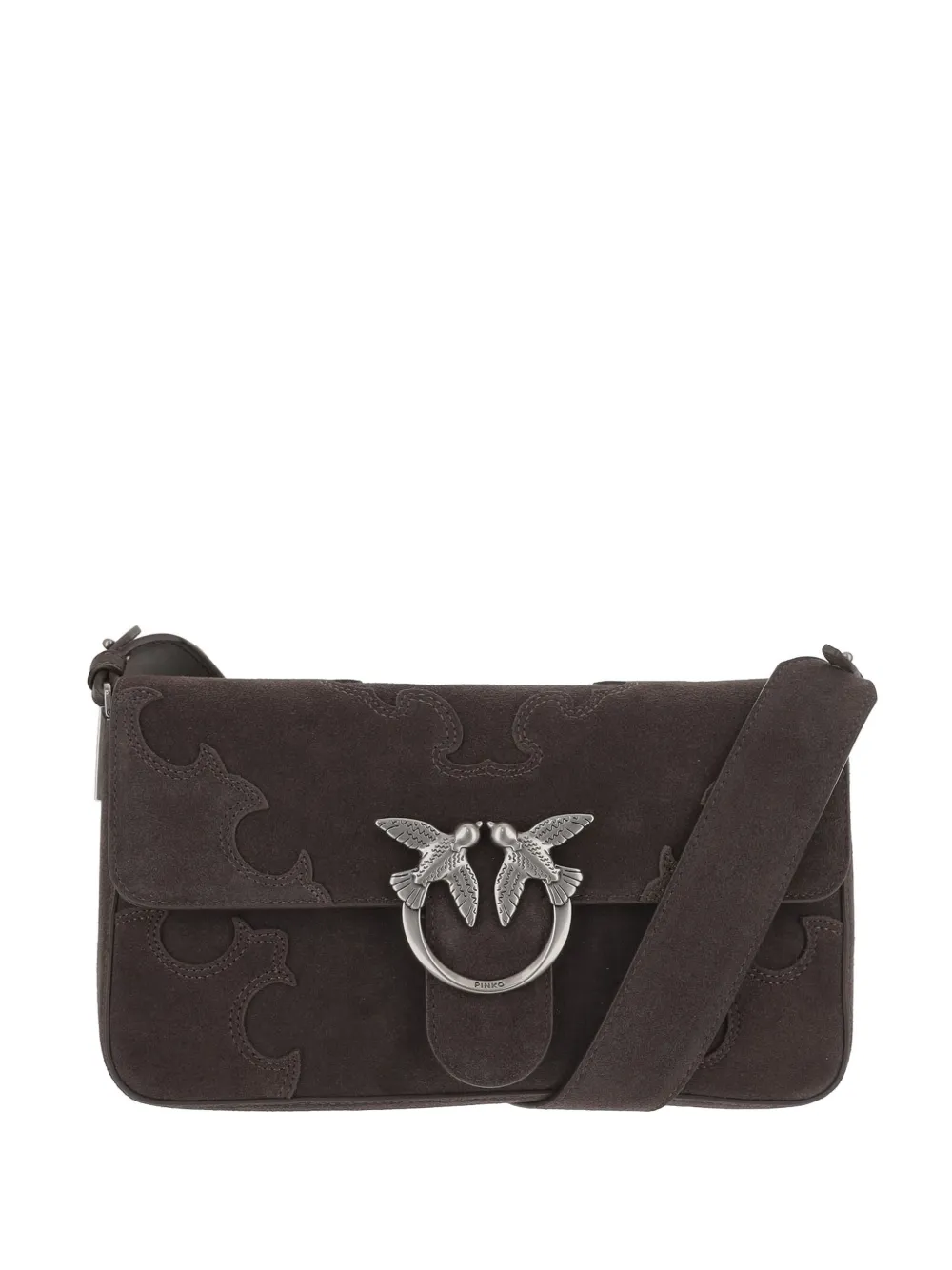 PINKO medium Love Bag One Slouchy shoulder bag - Marrone