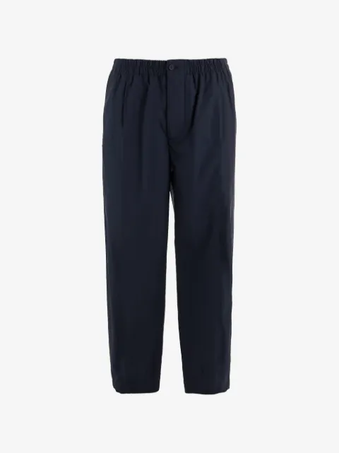 Giorgio Armani elastic-waist trousers