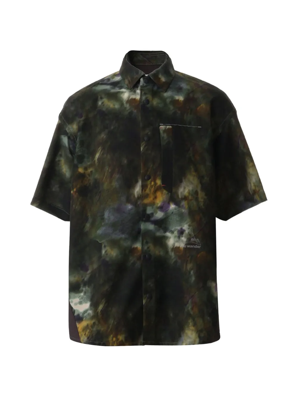 and Wander printed shirt - Nero