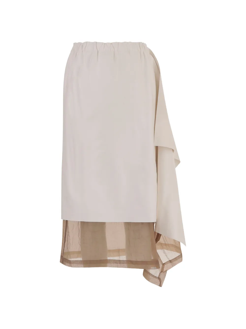  Niccolò Pasqualetti Leather Skirt - Neutrals 
