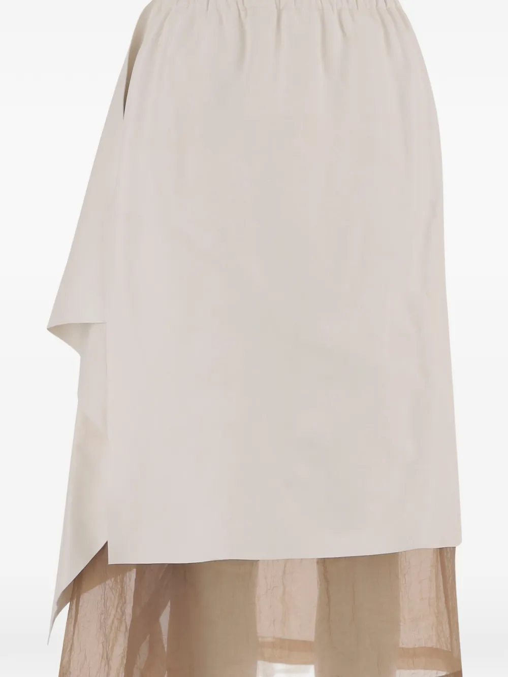  Niccolò Pasqualetti Leather Skirt - Neutrals 