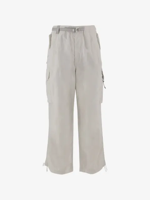and Wander belted wide-leg cargo trousers