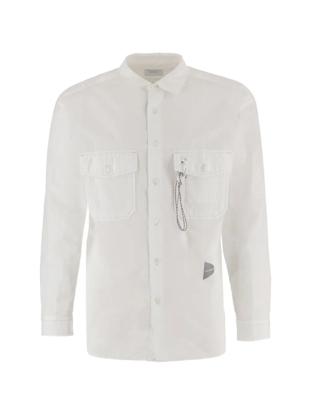 and Wander pockets shirt - Bianco