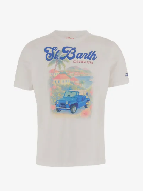 MC2 Saint Barth short-sleeve graphic-print T-shirt