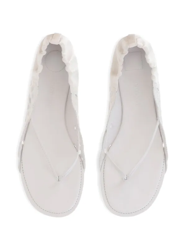 Jacquemus Les Sandales Nu-Pieds サンダル | ホワイト | FARFETCH JP