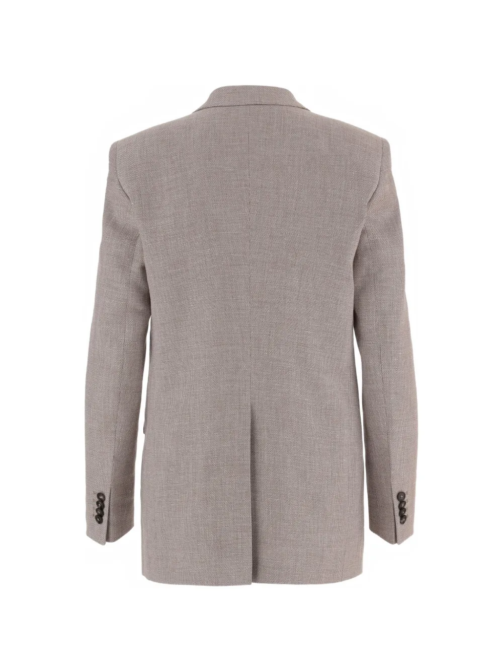 Tagliatore Jas met dubbele rij knopen en puntige revers Beige