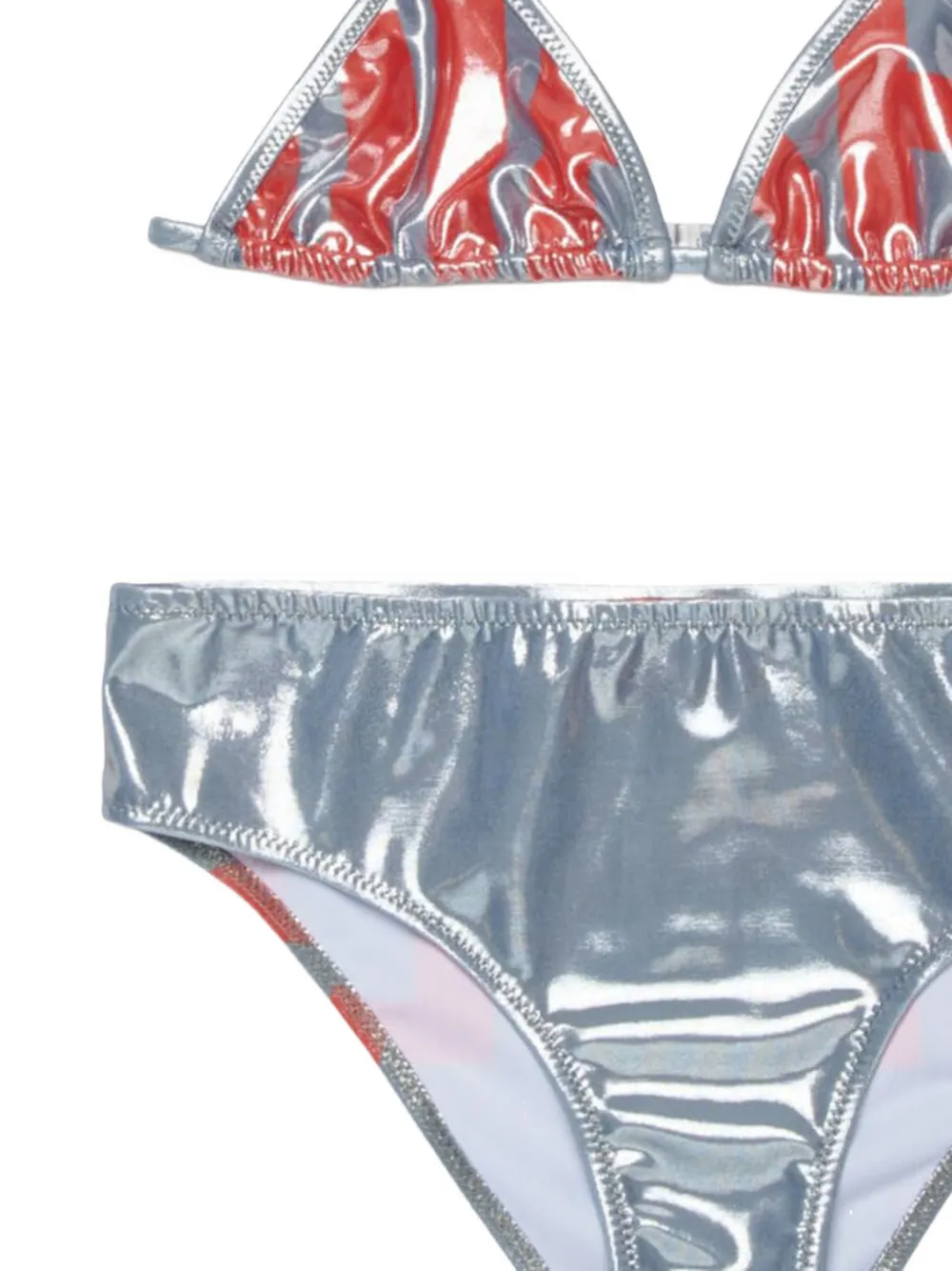  Diesel Kids Metallic Bikini - Silver 