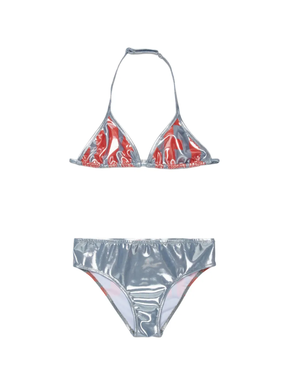 Diesel Kids metallic bikini - Argento