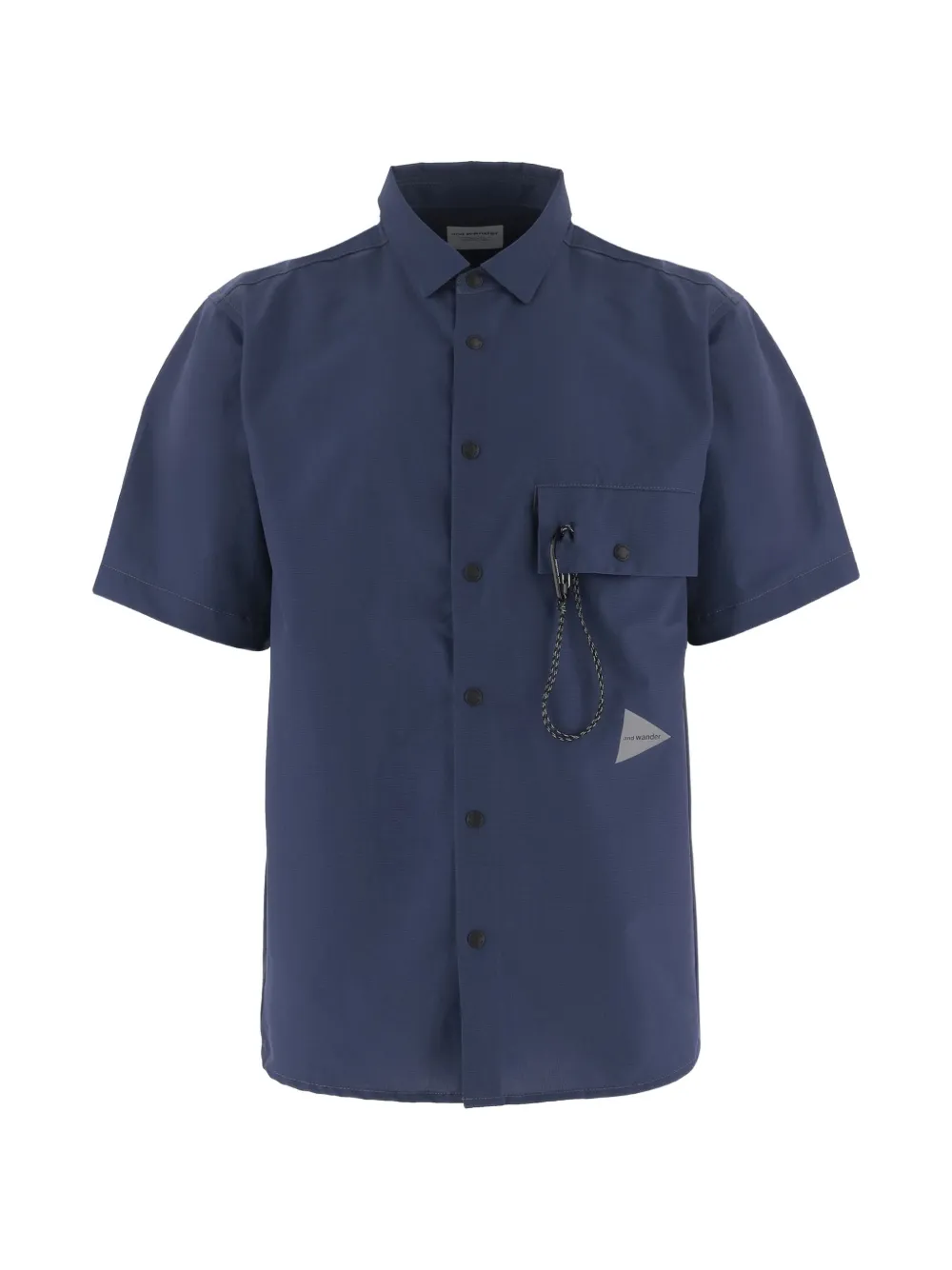 and Wander button pocket shirt - Blu