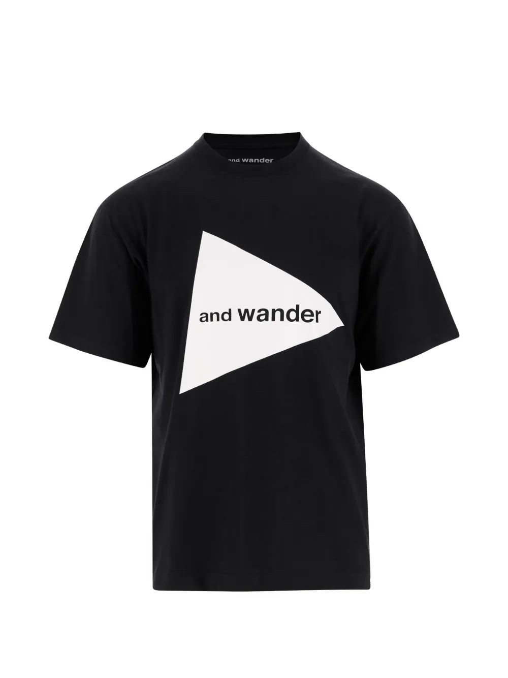 and Wander logo-detail T-shirt - Nero