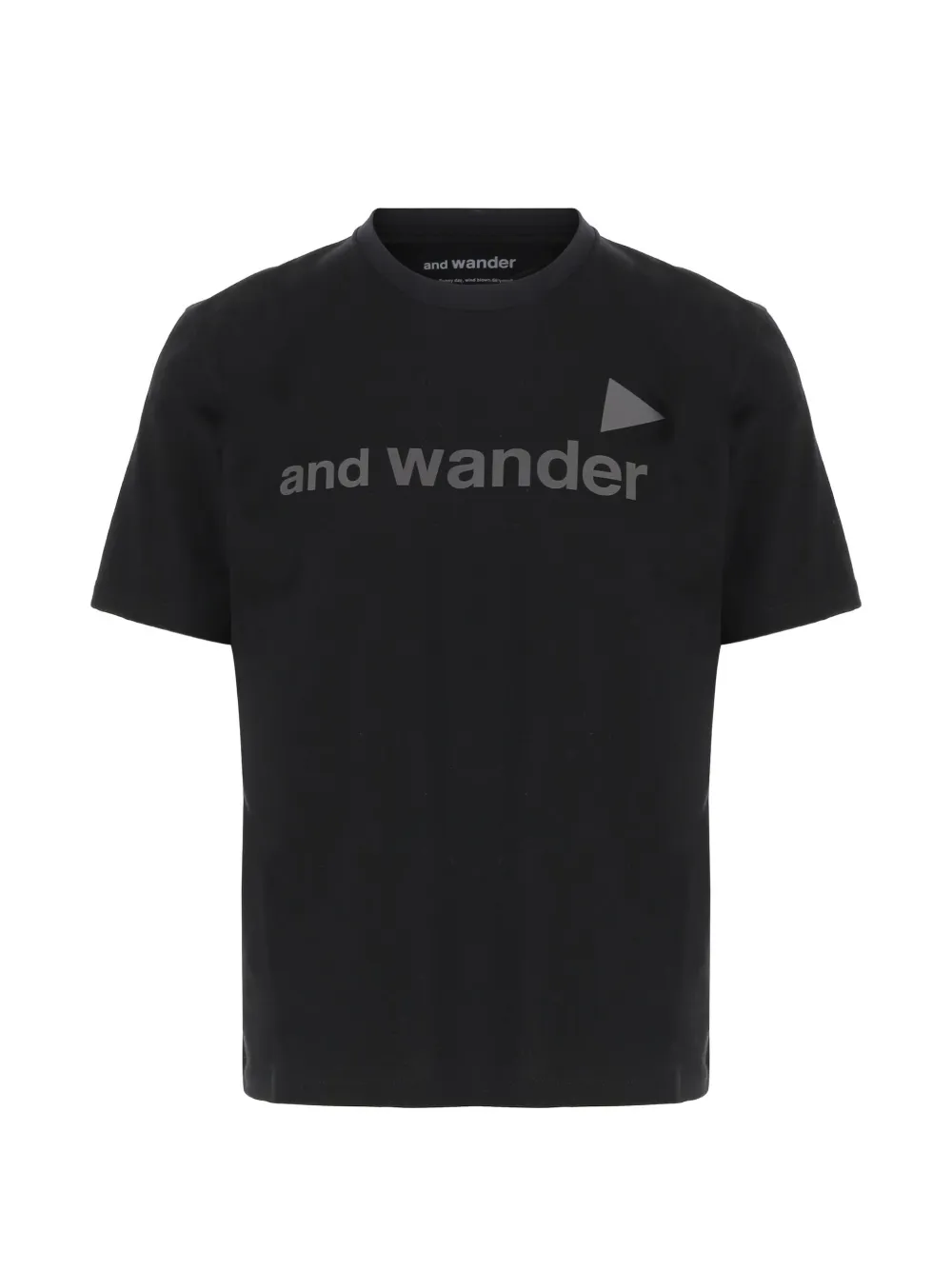 and Wander short-sleeve T-shirt - Nero