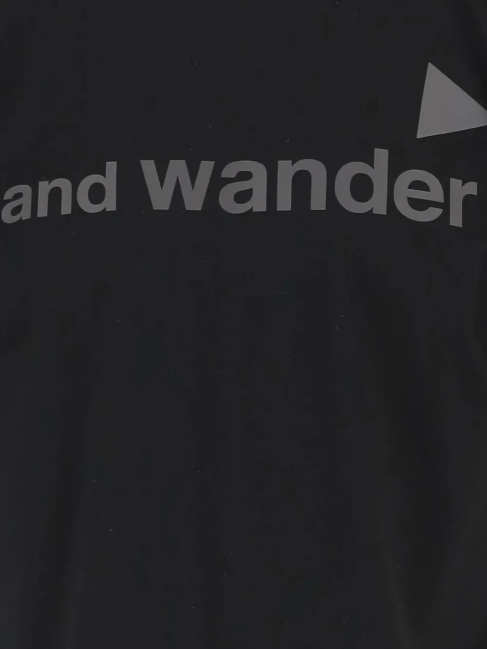 and Wander T-shirt met korte mouwen Zwart