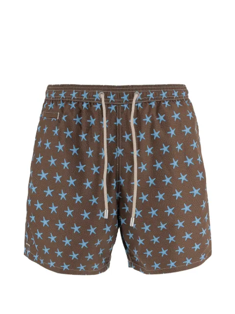 MC2 Saint Barth Lighting star-print swim shorts
