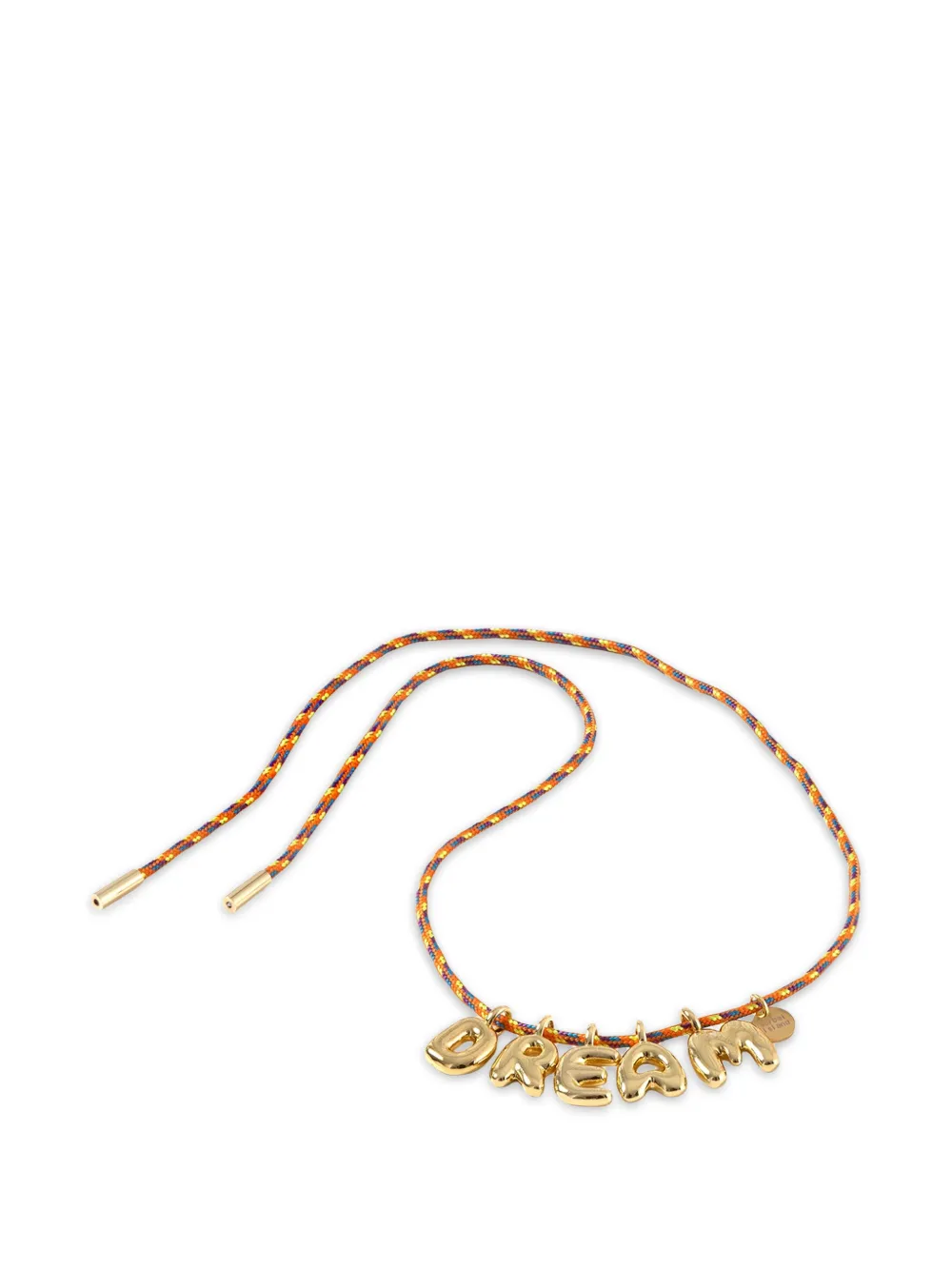 Sorbet Island letters charm bracelet - Oro