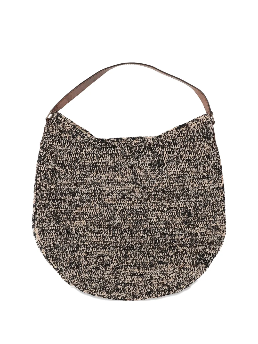IBELIV Meva raffia shoulder bag - Toni neutri