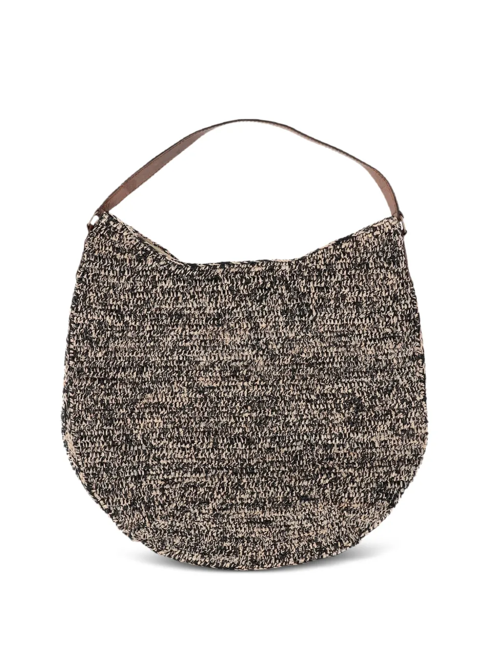 IBELIV Meva raffia shoulder bag - Toni neutri