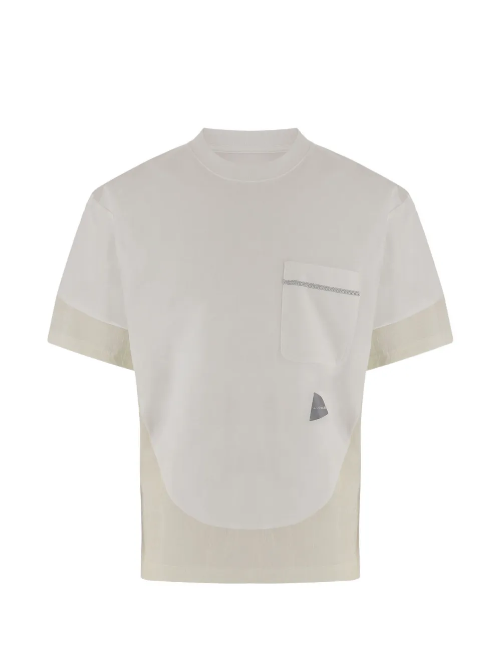 and Wander pocket short-sleeve T-shirt - Toni neutri