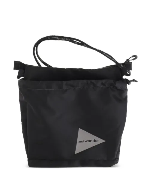 and Wander logo backpack