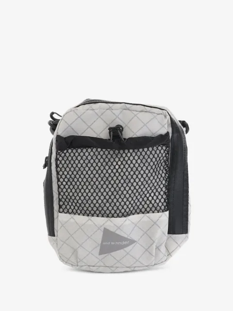 and Wander bolsa de hombro con bolsillo de malla