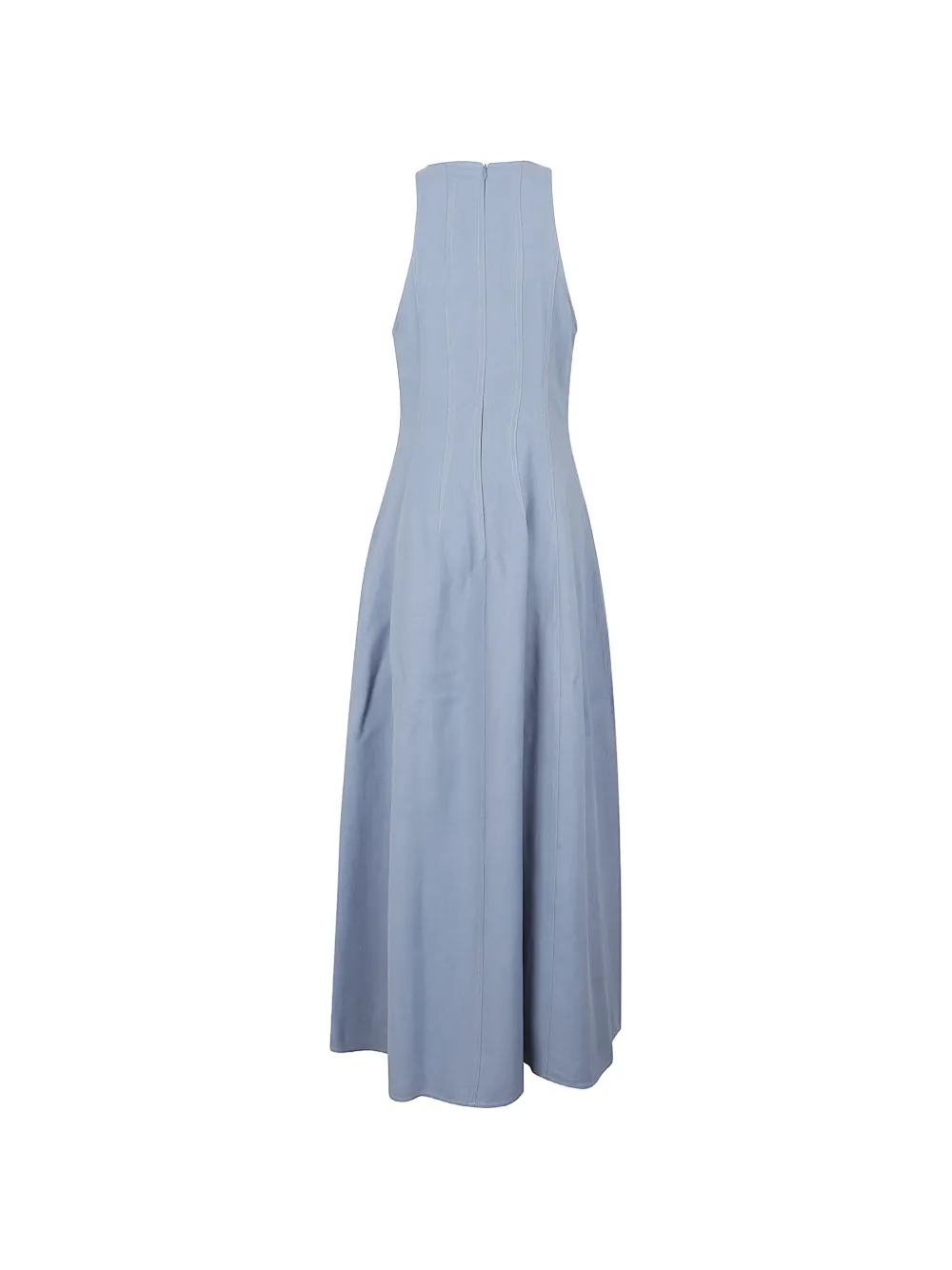  Brunello Cucinelli A-line Maxi Dress - Blue 