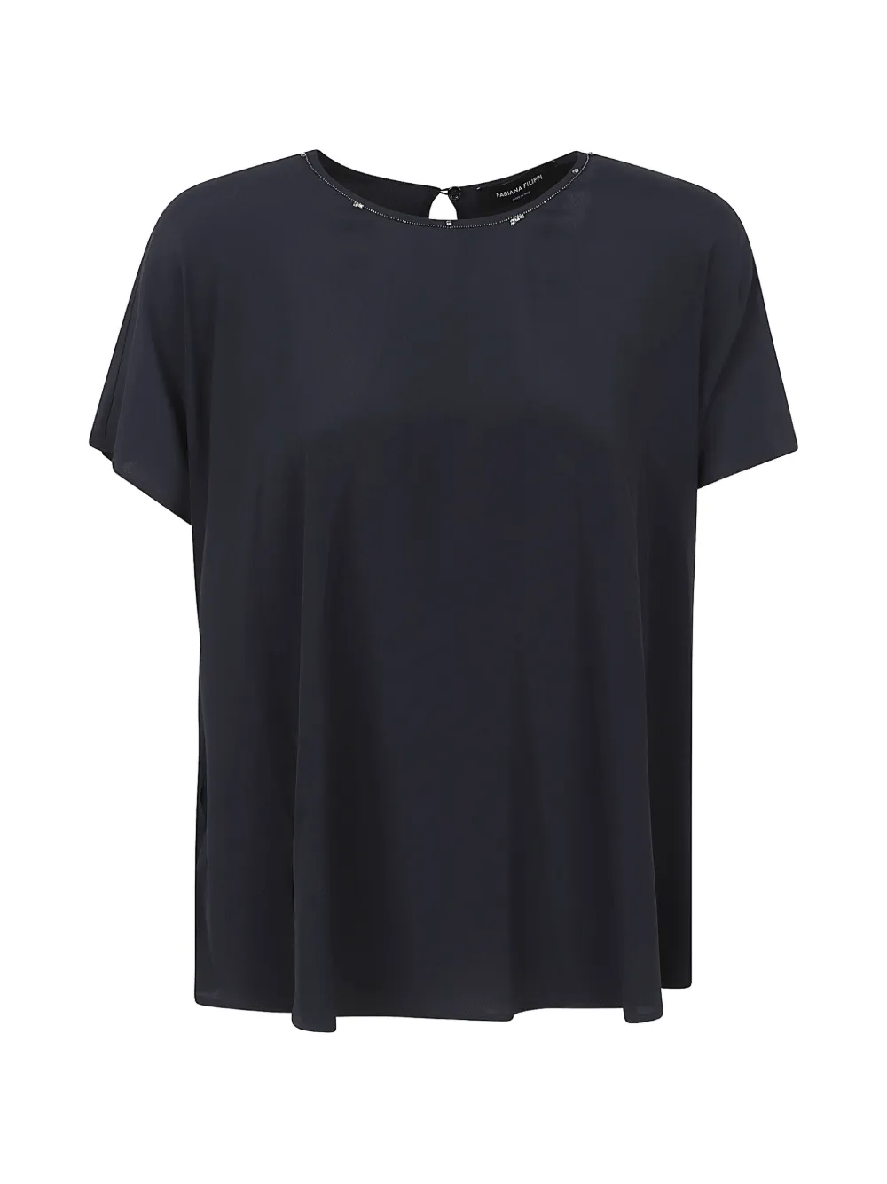 Fabiana Filippi embellishment blouse - Blu