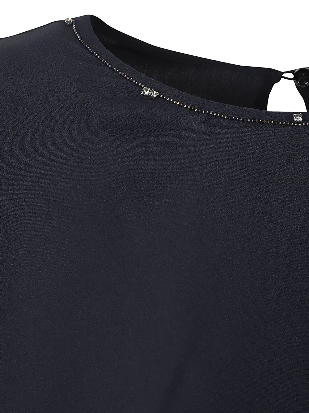 Fabiana Filippi Verfraaide blouse Blauw
