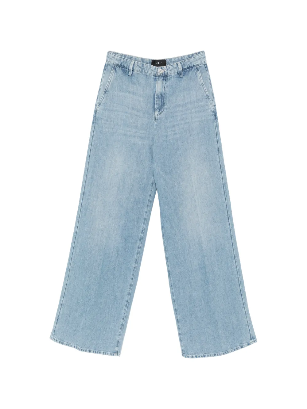 7 For All Mankind side-pocket wide-leg jeans - Blu