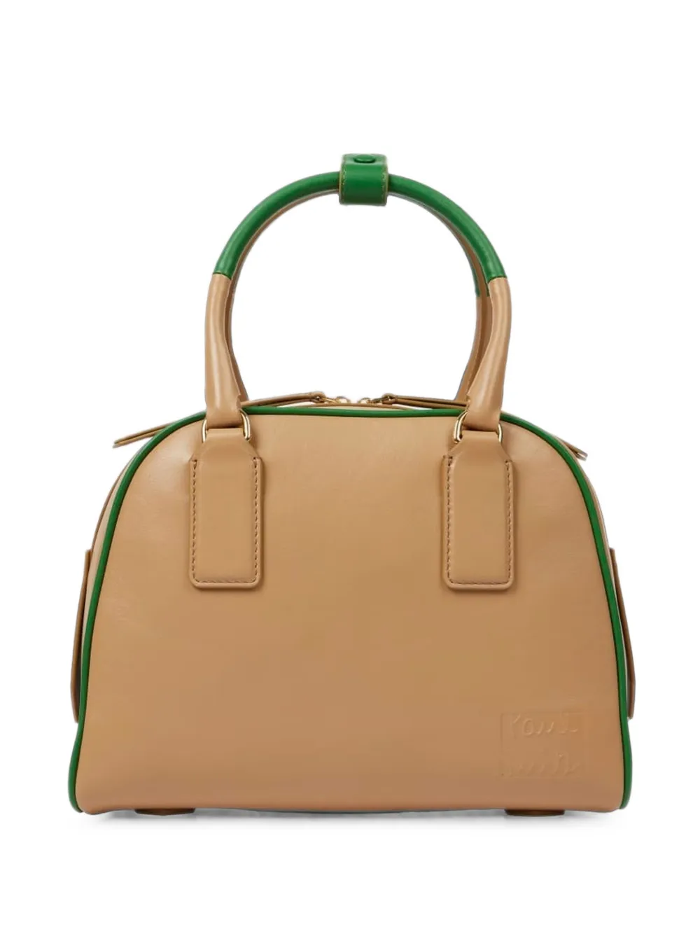 Paul Smith leather contrasting-trim top-handle bag
