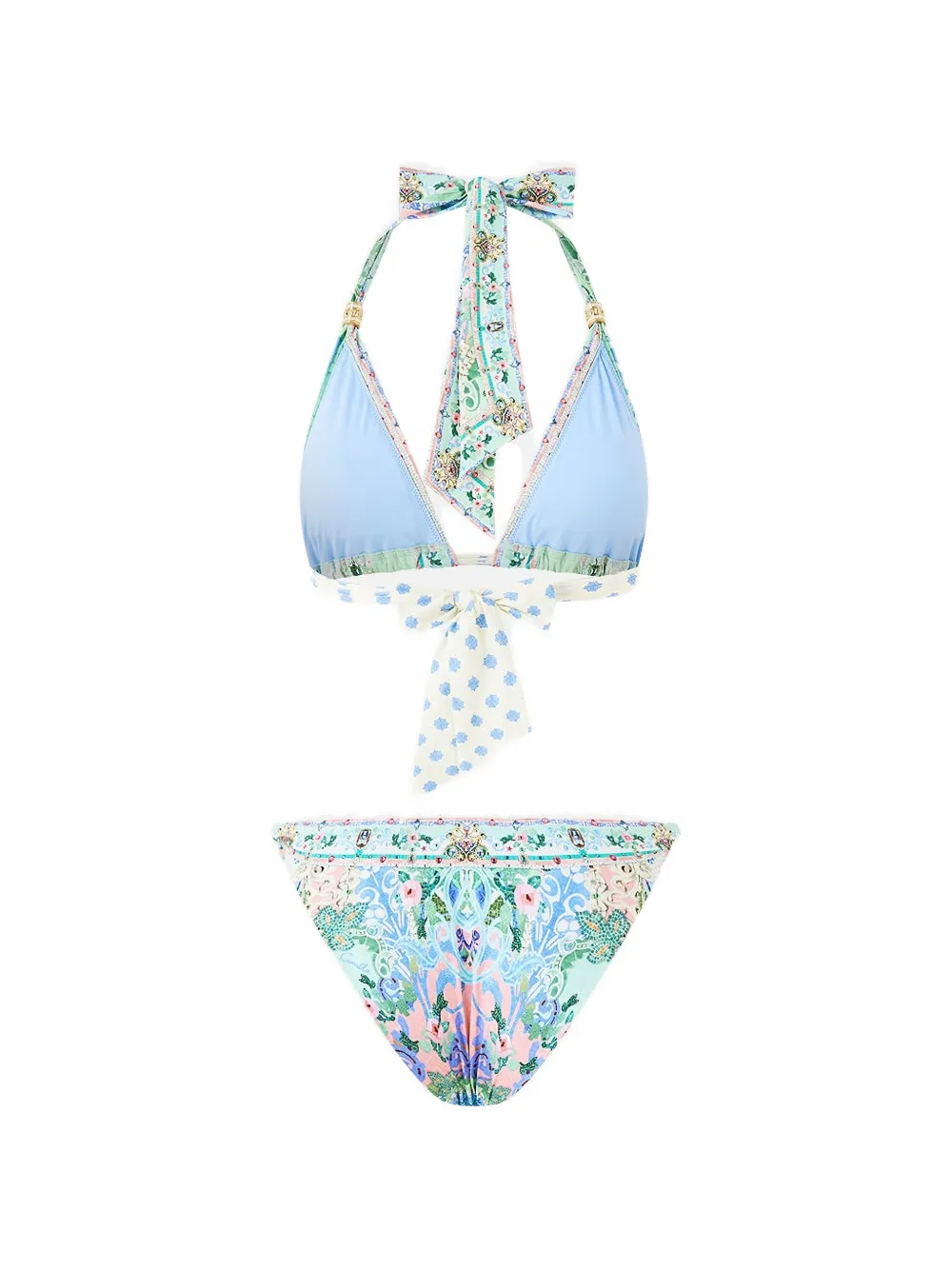  Camilla Printed Bikini - Blue 