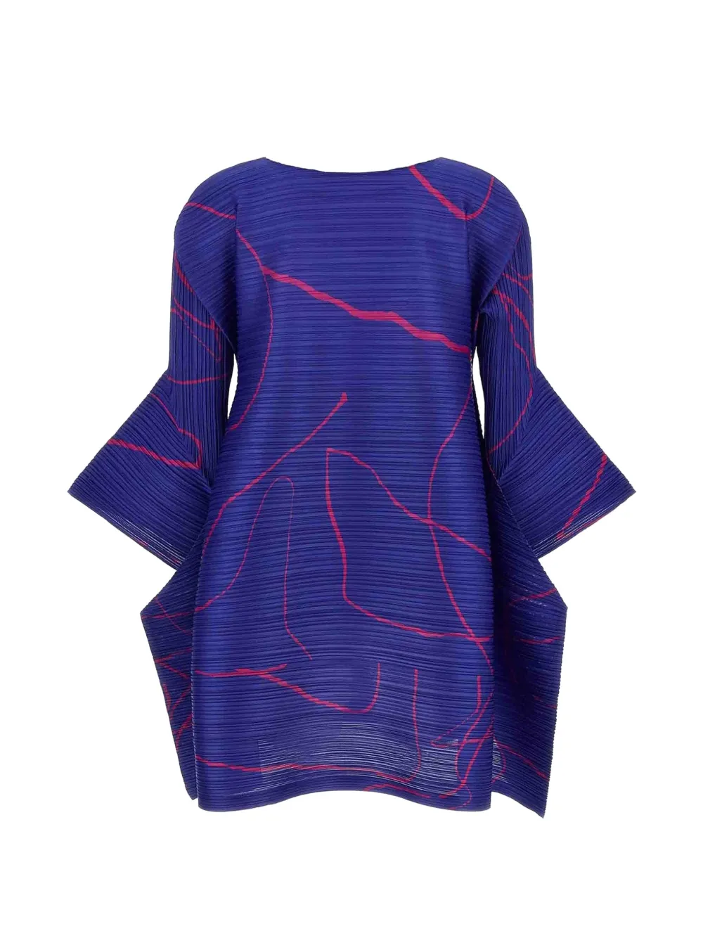  Pleats Please Issey Miyake Pleated Top - Blue 