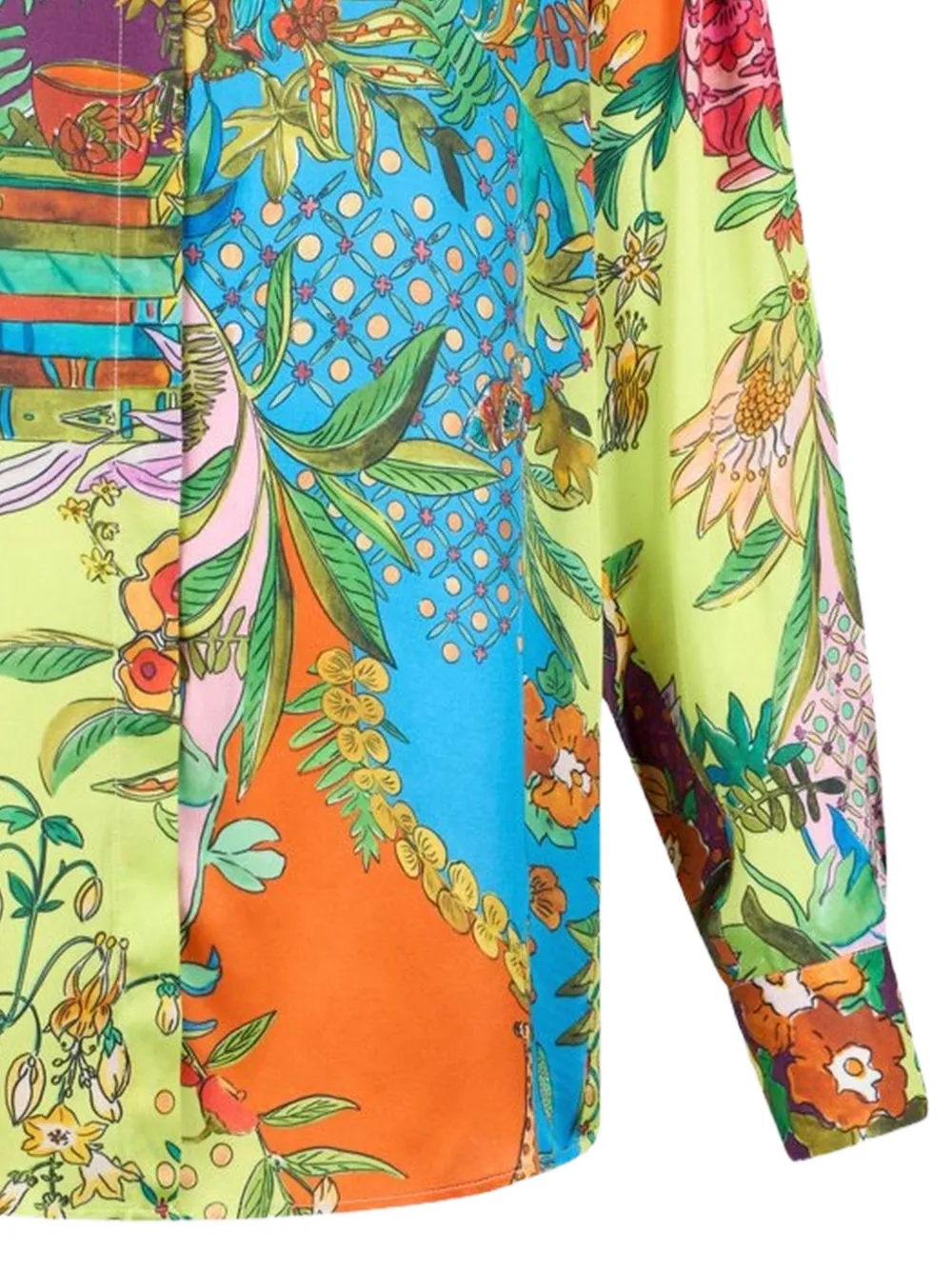  Liu Jo Buttoned Printed Shirt - Green 