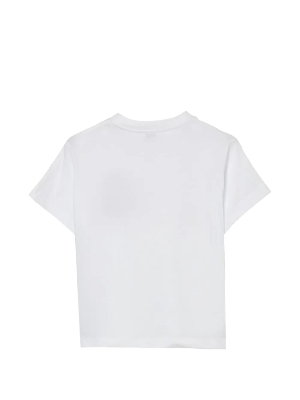 Il Gufo T-shirt met palmboomdetail op zak Wit