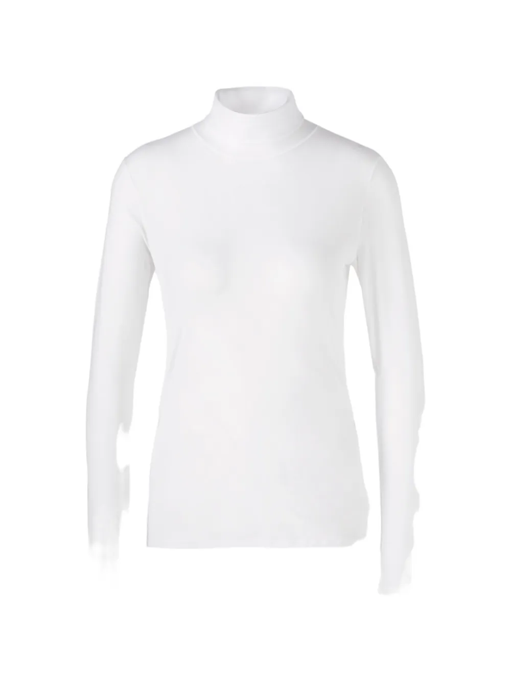 MARCCAIN roll-neck long-sleeve top - Bianco