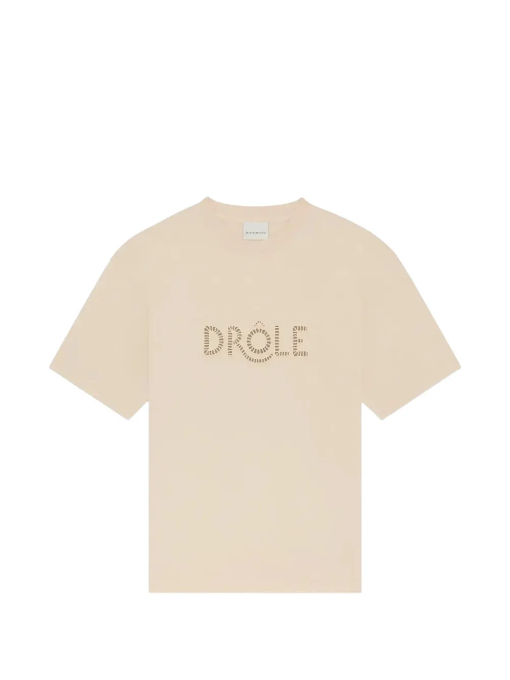 Drôle De Monsieur T-shirt con logo - Toni neutri