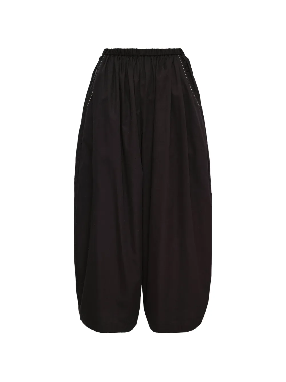 Renli Su elasticated trousers - Schwarz