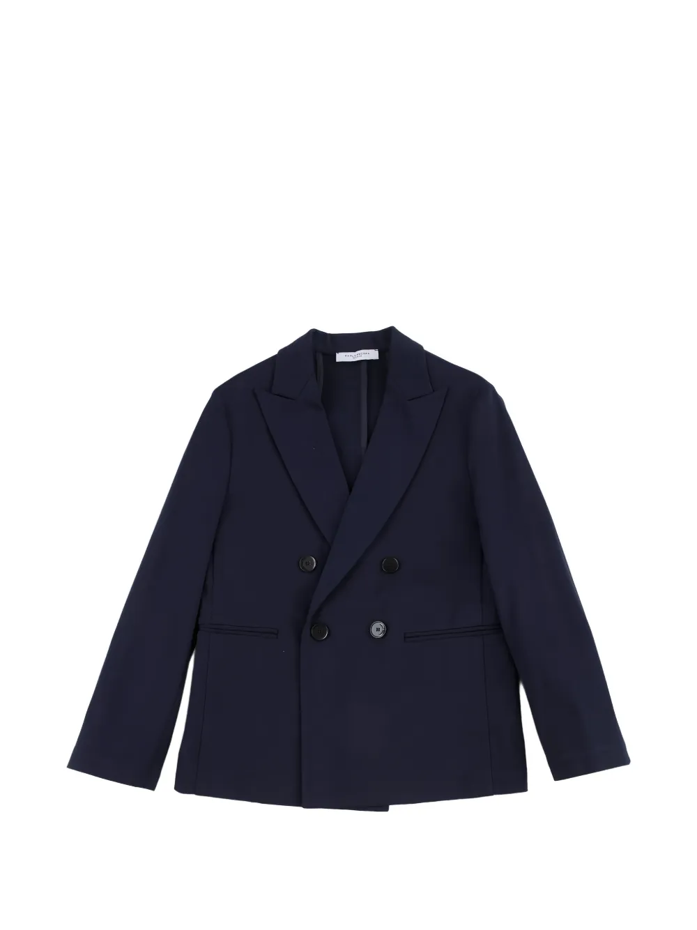 Paolo Pecora Kids double-breasted jacket - Blu