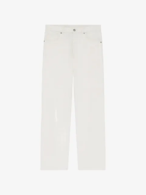 Drôle De Monsieur cotton straight jeans