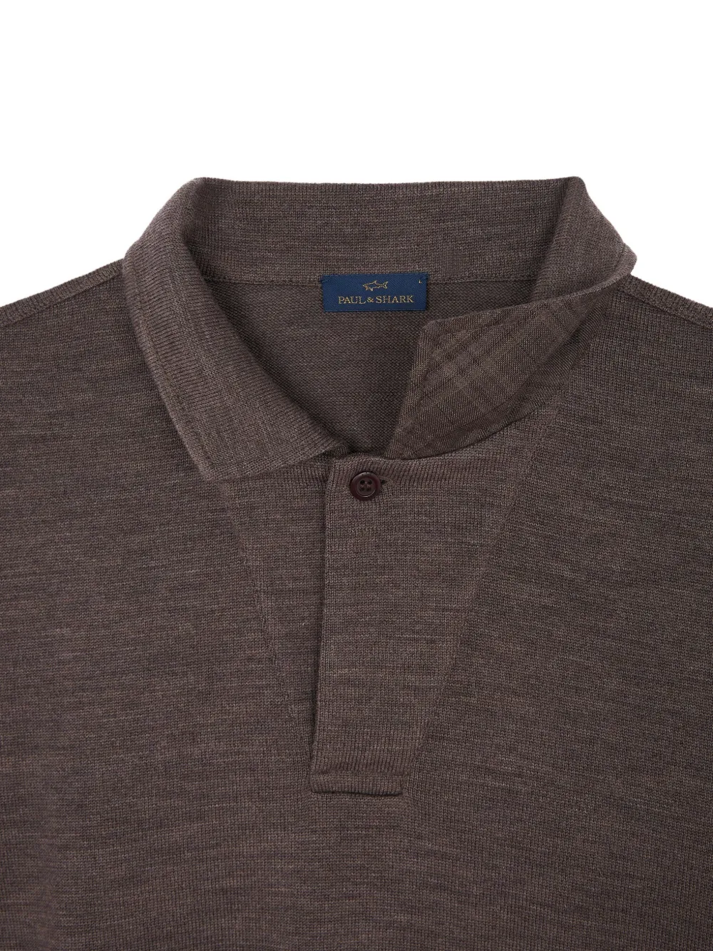 Paul & Shark Poloshirt met knopen Bruin