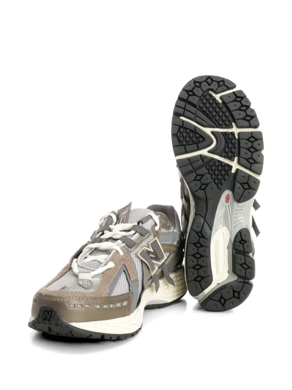 New Balance 1906A logo-patch sneakers Grijs